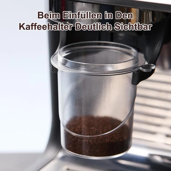 Två kaffebehållare för espresso pour-over.