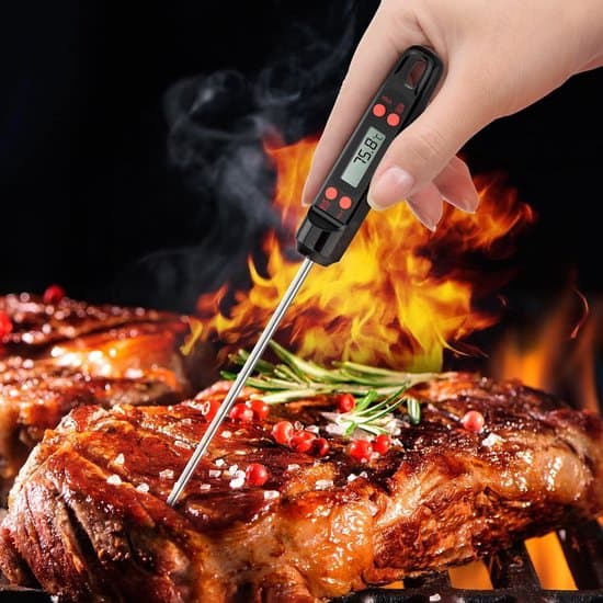 BBQ-tillbehörstermometer - Köttermometer - Matlagningstermometer - Ett måste för varje grillning!