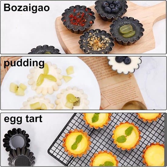 2,5-tommer krysantemum kage cupcake form (12 stk.)