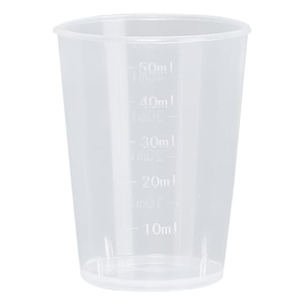 50 ml PP-plastmåttkopp