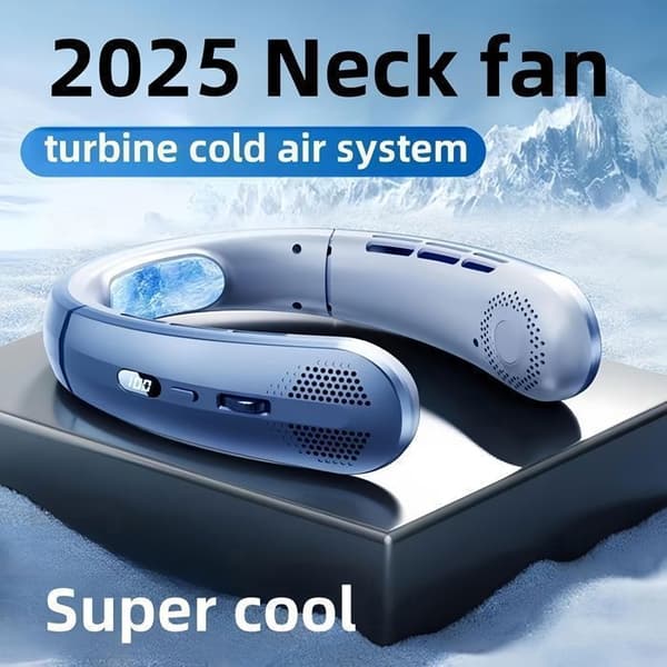 Bærbar bladløs ventilator – USB-opladning