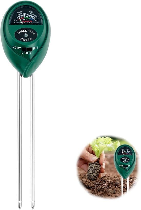 Fugtighedsmåler til planter og have - Batterifri