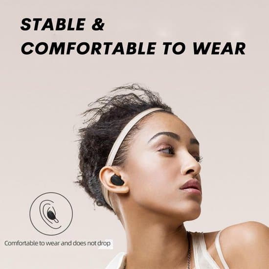 Trådlösa in-ear hörlurar - Bluetooth - Rosa
