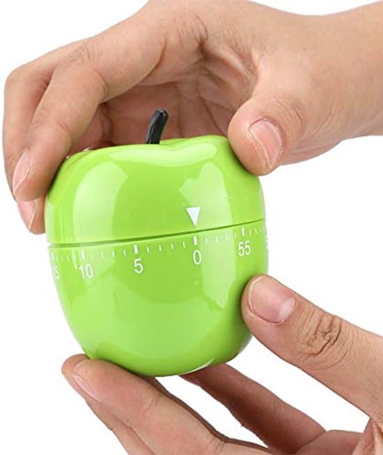 Mekanisk kökstimer - Grön äggklocka - Max 60 minuter - ABS-material