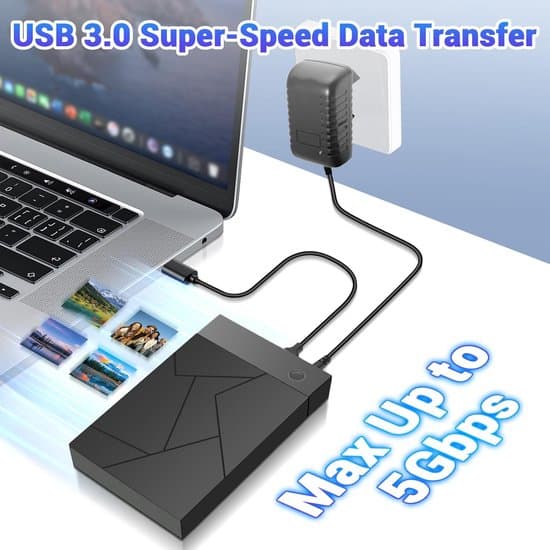 HDD dockingstation USB 3.0 til 2,5 og 3,5 tommer SATA HDD SSD