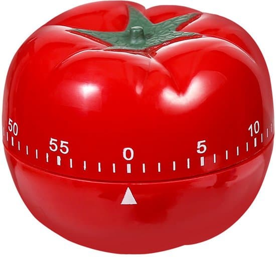 Kökstimer - Analog - Matlagningstimer - Tomattimer - Timer - 60 minuter - Tomatformad