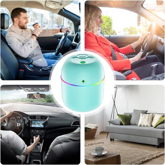 USB Mini Luftfugter, Bærbar Skrivebords Aroma Diffuser, Ultralyd, Lille Tank