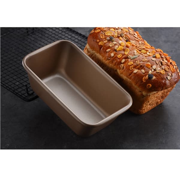 To bageforme, solid bund non-stick toastform, kageform, ost- og smørbrødform