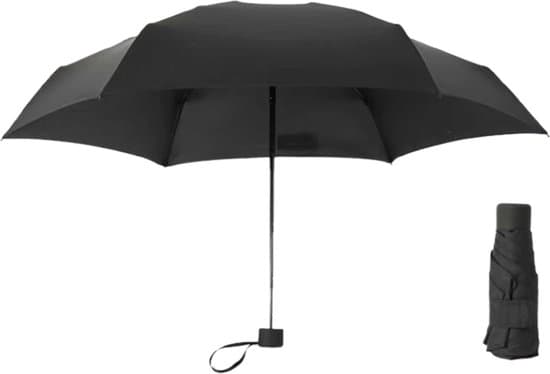 Fickparaply - Minifällbart paraply - Ultralitet - Fällbart