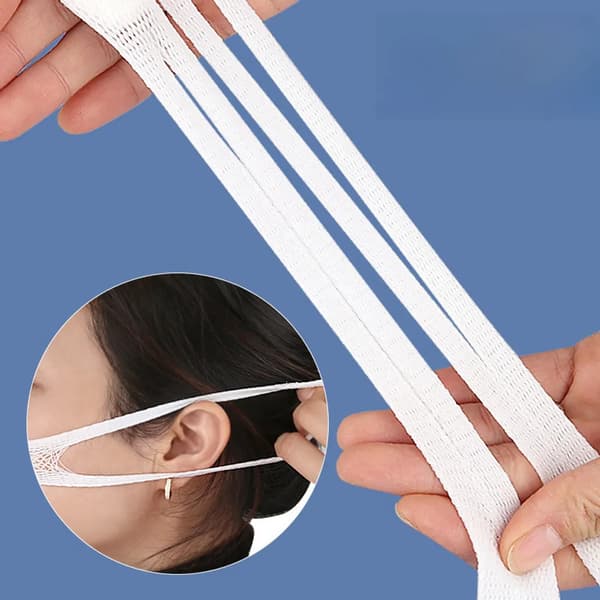 Elastiskt näsryggsbandage, öronögla, 5-pack