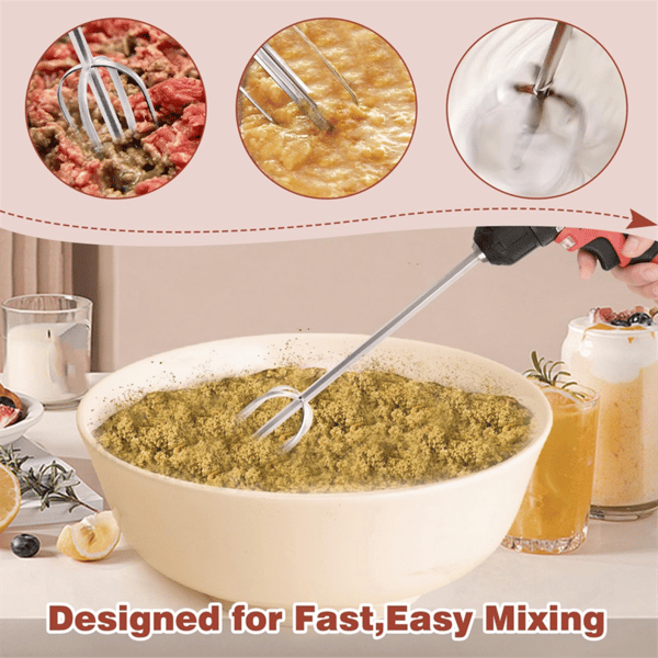 Handmixer, standard handborr, köttkvarn, äggvisp