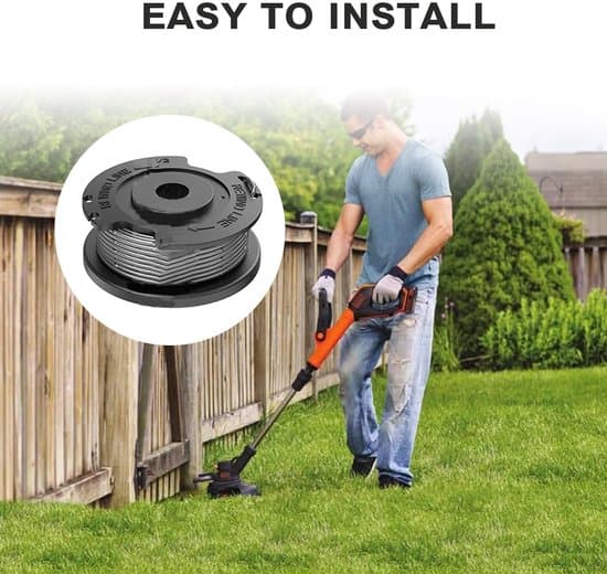 Udskiftningsspole og hættesæt. Til Bosch Easy GrassCut plæneklippere.