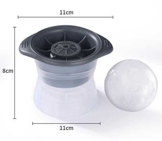 runde isforme 6cm – Til whiskykugler, cocktails