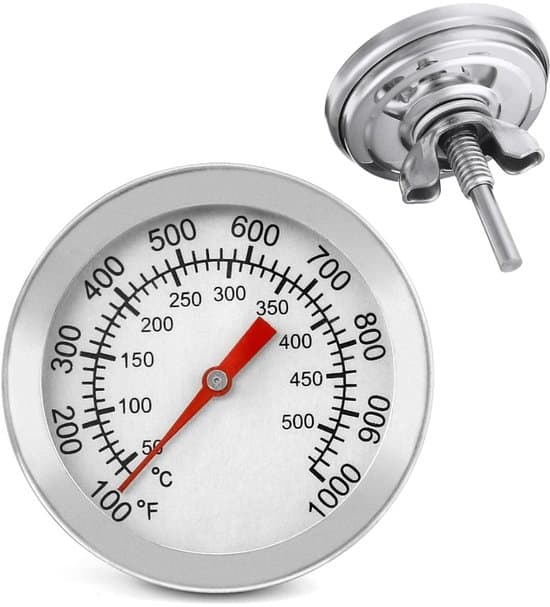 Kolgrill & Rök Högtemperatur Barometer Termometer, 50-600℃