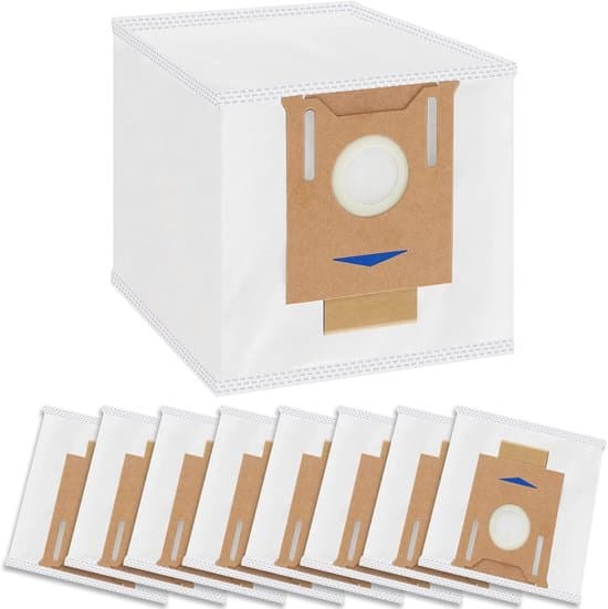 8-pack dammsugarpåsar för Ecovacs/Yeedi Station