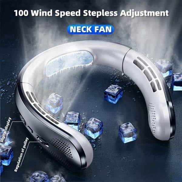 Bærbar bladløs ventilator – USB-opladning