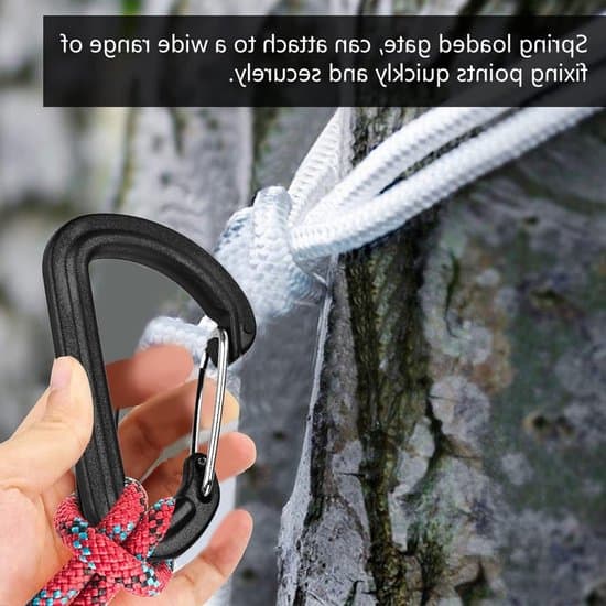- Karbinhake Set 20 Delar - Slitstarkt POM-material