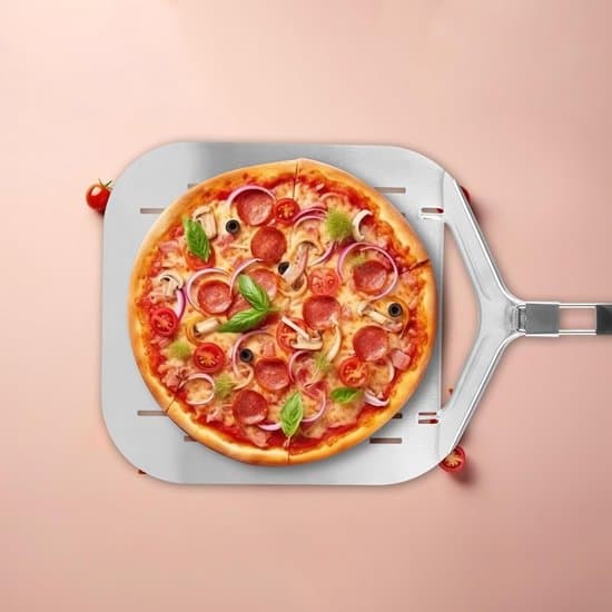 Pizzaspade - rustfrit stål - foldbar - sølvfarvet - 1 stk