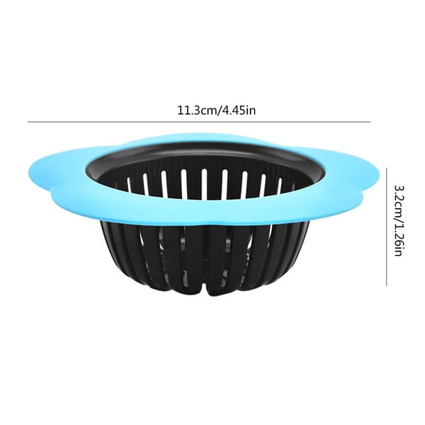 2-pack diskbänksfilter, röd avloppsplugg, diskbänksfilter, hushållsdiskbänksfilter.