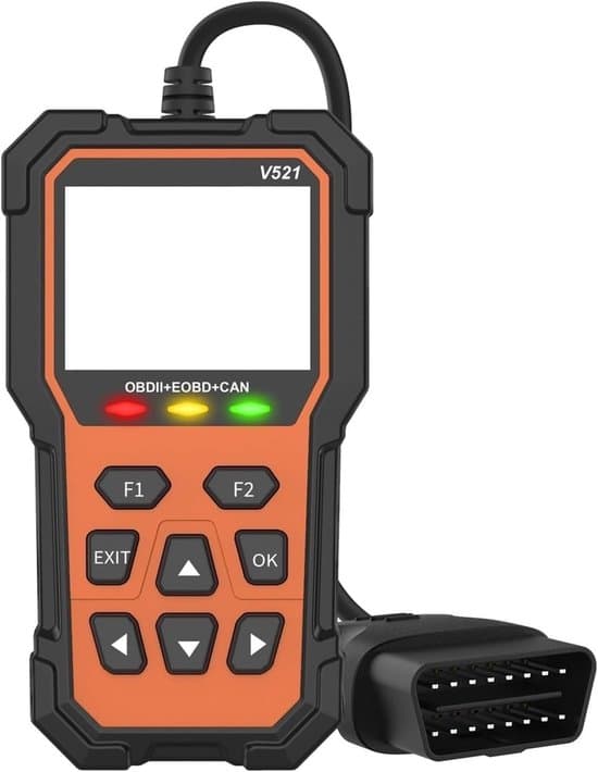 Bilkodläsare – Diagnostikverktyg V521 OBD2-kodläsare – Rensa motorfelkodslampa – Livedata – Stöder de flesta protokoll – Stöder mer