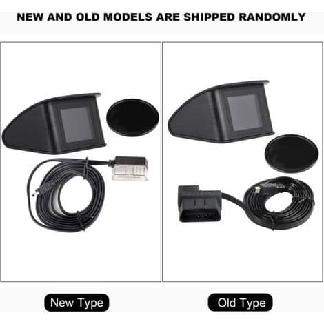 Bil HUD Head-Up Display OBD2 P10 Hastighetsvarning
