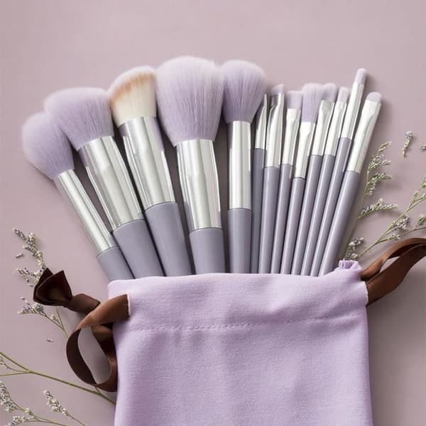 Makeupbørstesæt - Værktøjssæt - Blandet Lilla Makeup