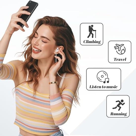 70 cm magnetisk Bluetooth-hovedtelefon anti-tab snor