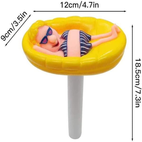 Söt hängande flytande termometer för pool