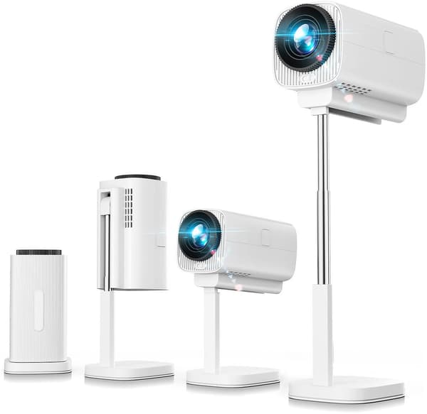 Android miniprojektor med WiFi og Bluetooth-understøttelse, 1080p