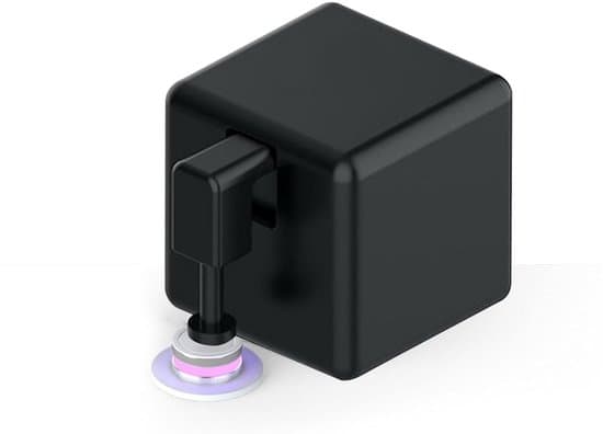 Intelligent Switch Robot - Knapstyring - Udstyrsautomatisering - Indbygget Batteri - 3,2 cm - Sort