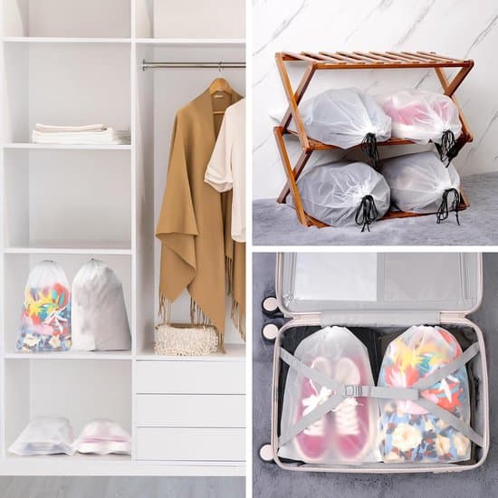 20-pack extra stora 40x30 cm transparenta reseskoväskor med dragsko