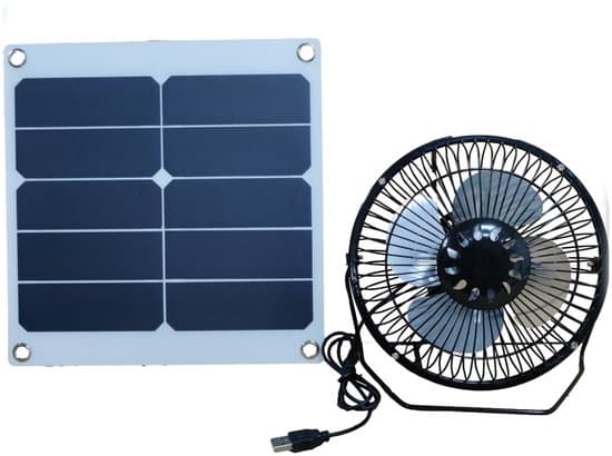 10W 6V USB Solarventilator, Bærbar Loftventilator, Velegnet til Hjem, Kontor & Drivhus