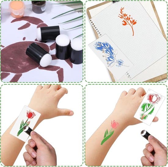 30-pack 3x1,7 cm multifunktionella finger- och tummålningssvampar