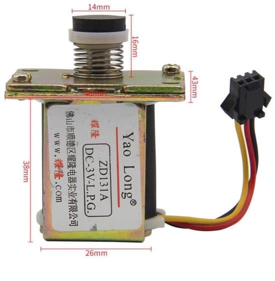 Vattenberedartillbehör ZD131A – 3V självsugande ventil