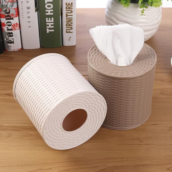 Toalettpappershållare i polypropen – 13 cm, 2-pack