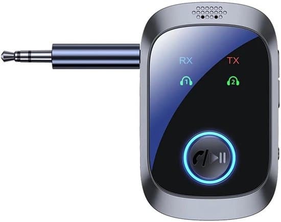 Langaton Bluetooth 5.4 -sovitin 3,5 mm lähetin-vastaanotin AUX HiFi HD Bluetooth -sovitin