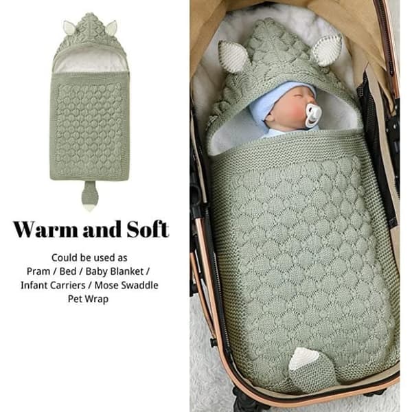Babysovepose - 60 cm - Grøn