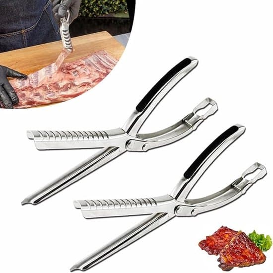 2-pak BBQ Ribmembranfjerner Værktøj