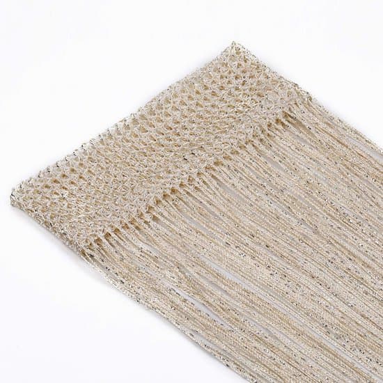 100x200cm Beige Helmiverho-ovi