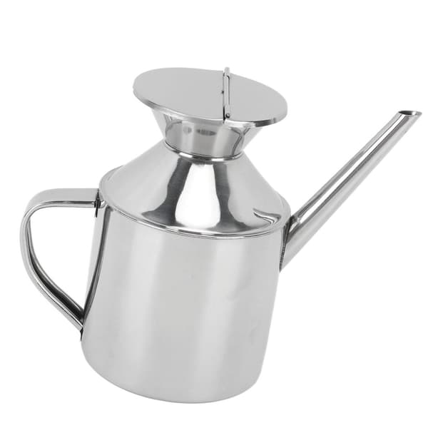 Oliedispenser i rustfrit stål, multifunktionel oliedispenser, velegnet til sojasauce, eddike, madlavningsvin osv.