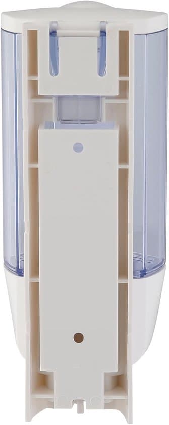 Vægmonteret sæbedispenser, hvid