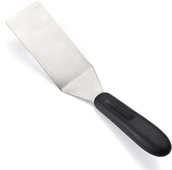 Stekspade i rostfritt stål - 19,8 cm - Silver/Svart