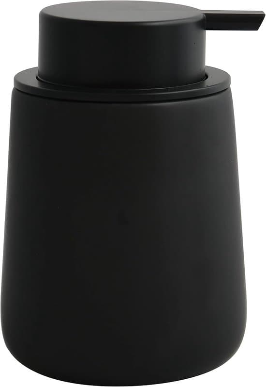 Keraaminen käsisaippuapullo, 300 ml, mattamusta.