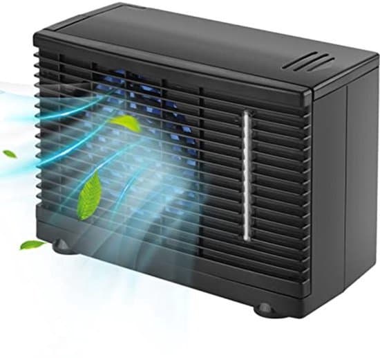 12V Mini Airconditioner Køler - Fordamper Vandkøler - Hvid
