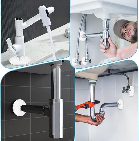 - Rörlock 6 delar - Vit - ABS-plast - Dekorativ