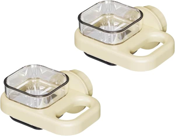 Fuglefoderautomater, 2-pak fugleburfoderbeholdere