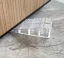 10-pack transparenta dörrkilar och dörrstoppar i silikon