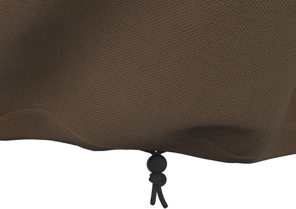 Amazon Basic Utomhusgrillöverdrag, Mått: 152*66*127cm, Beige/Ljusbrun