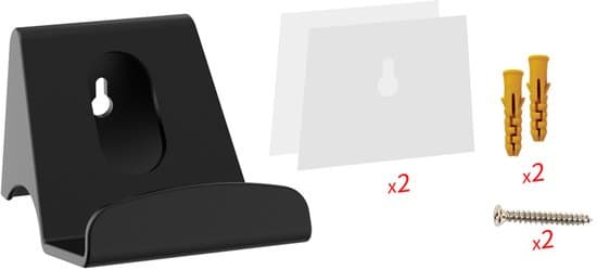 Universal opbevaringsstativ til spilcontroller, controllerbeslag/vægbeslag, egnet til PS4 og tilbehør til videospilcontrollere.