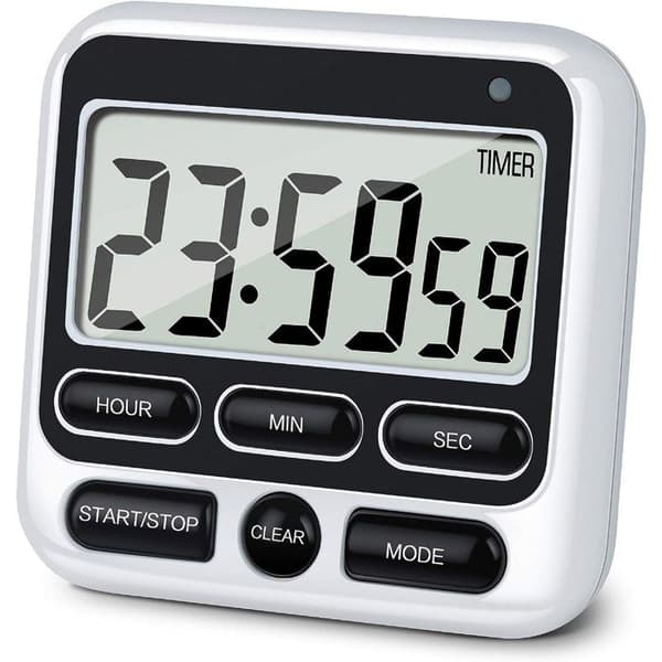 Sort Digital Køkkentimer